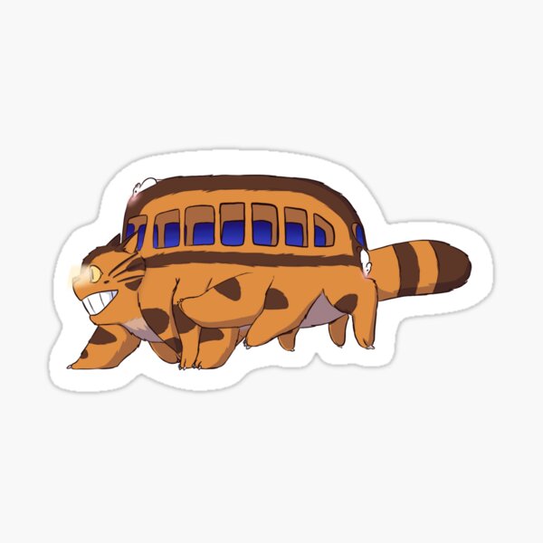 Cat Bus Sticker