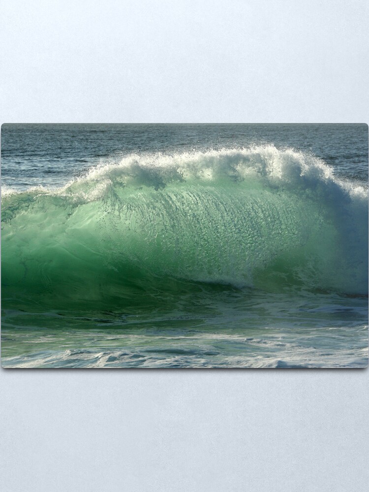 Alternate view of Backlit Wave Metal Print