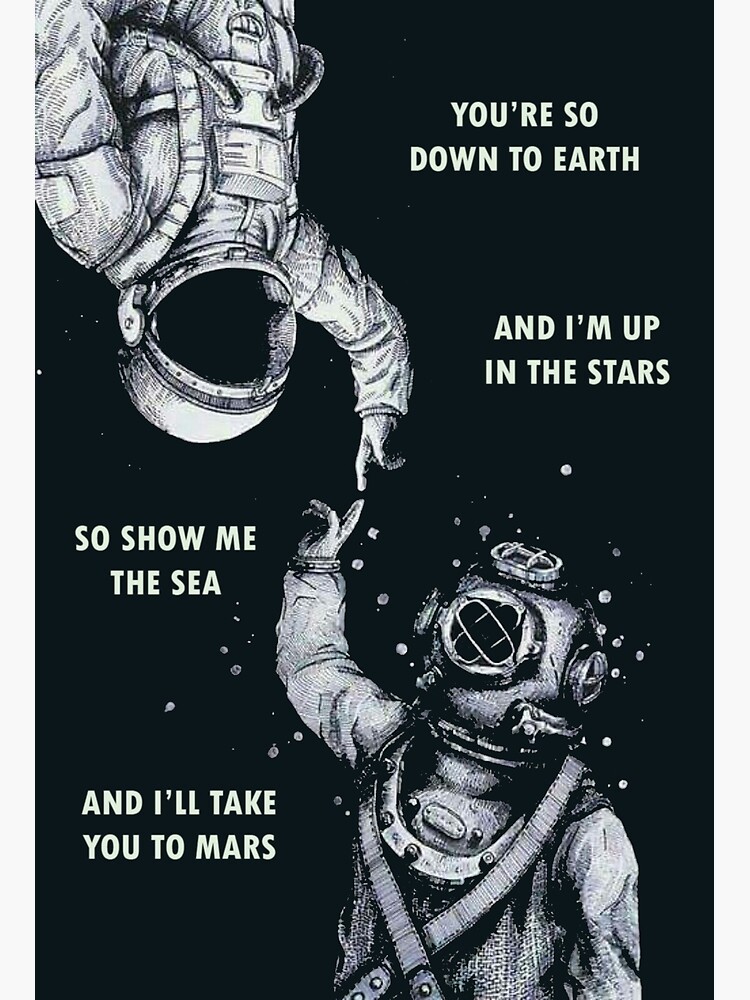 Astronaut and Diver - I'm Up in The Stars by dru1138