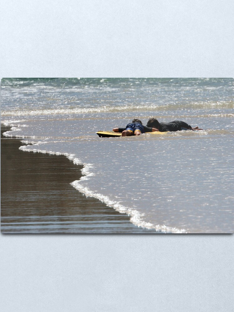 Alternate view of Flat out! Metal Print