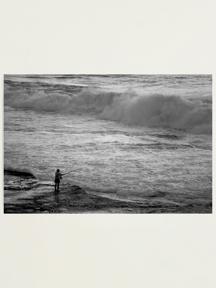 Alternate view of Rock Fisherman Photographic Print