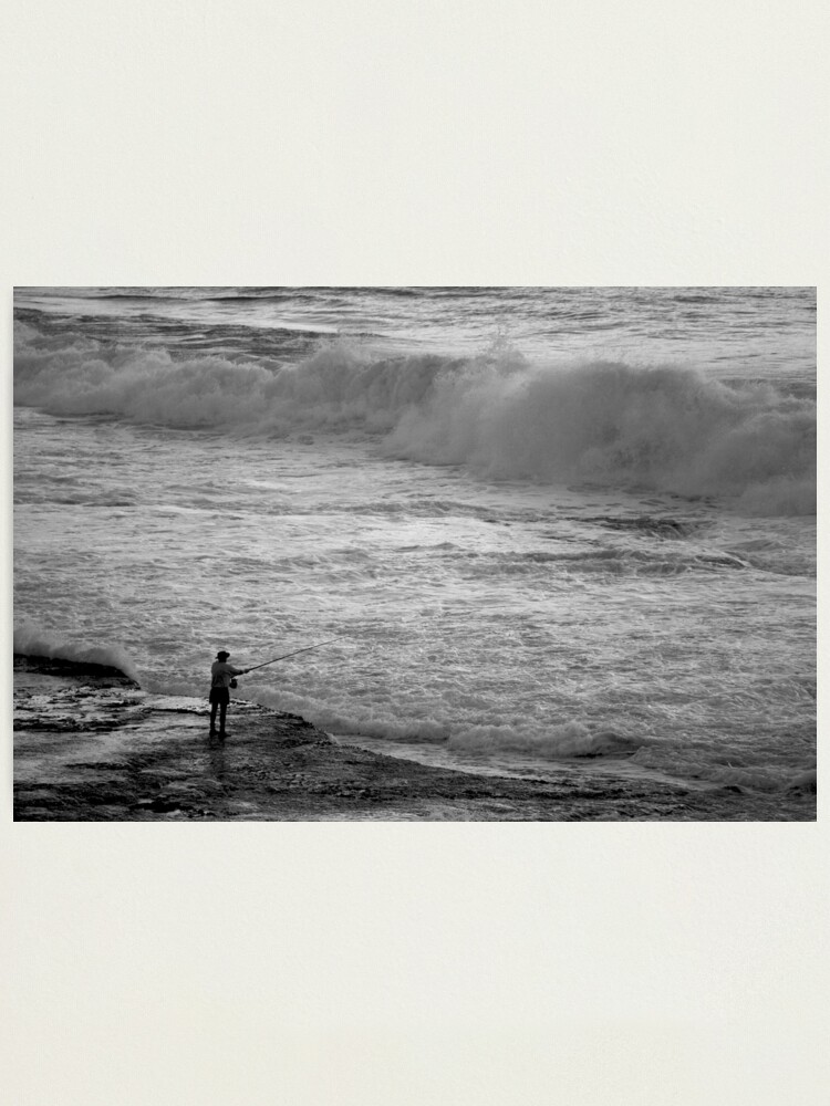Alternate view of Rock Fisherman Photographic Print