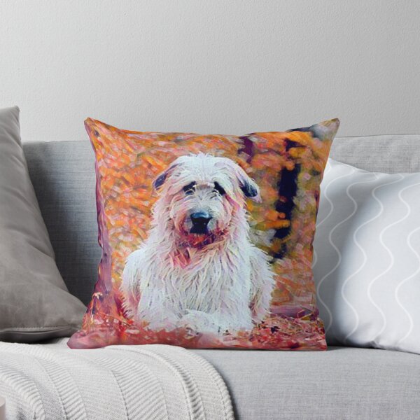 Item preview, Wolfhound in Fall designed and sold by DigiDog Designs.
