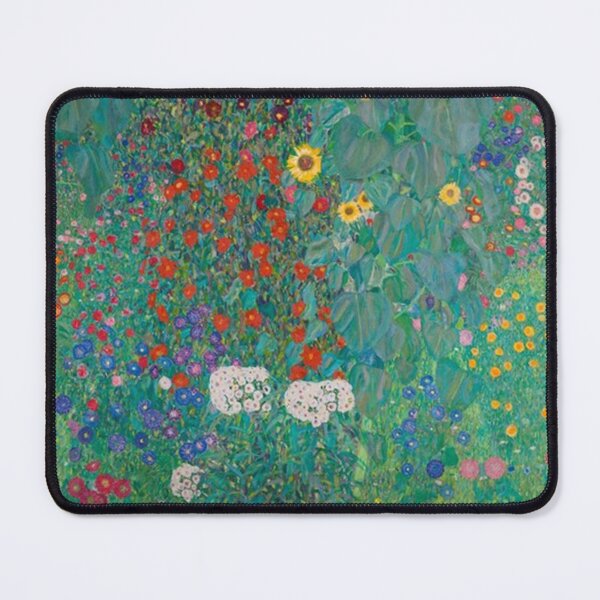 Item preview, Gustav Klimt - Exhibition Art Poster - Cottage Garden With Sunflowers - Belvedere Museum designed and sold by magsage.