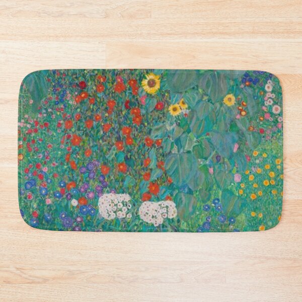 Item preview, Gustav Klimt - Exhibition Art Poster - Cottage Garden With Sunflowers - Belvedere Museum designed and sold by magsage.