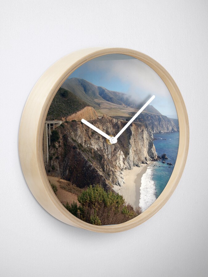 Alternate view of Coastal Fog Lifting Clock
