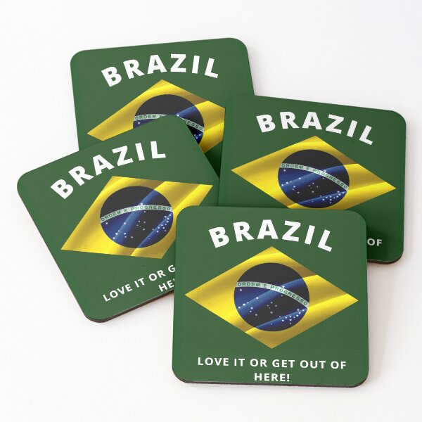 Item preview, Brazil - Love it or get out of here! designed and sold by e-Shop67.