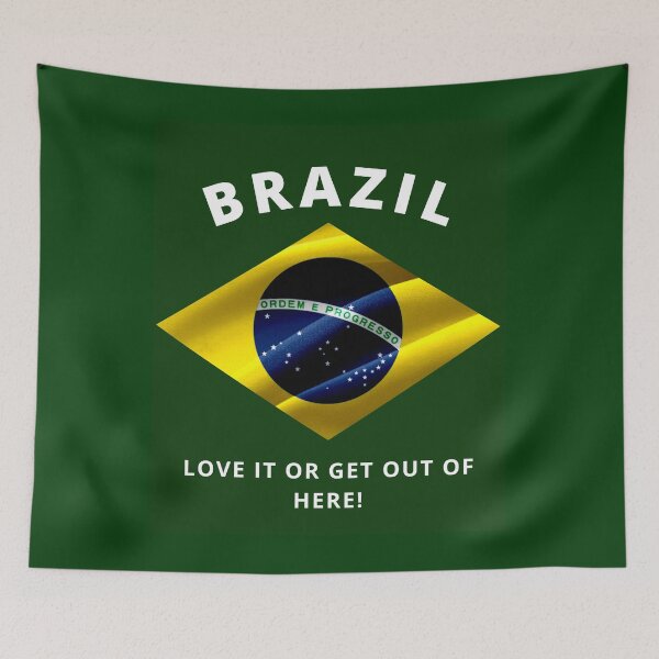 Item preview, Brazil - Love it or get out of here! designed and sold by e-Shop67.