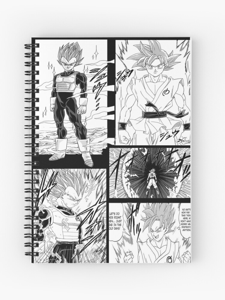 Dragon Ball Super Manga Panels Spiral Notebook for Sale by Kakarot02