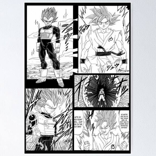 Manga 19 Vegeta SSJ2 VS Black Goku SSJ Complete by SenniN-GL-54 on