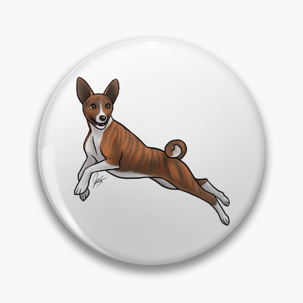 Item preview, Basenji Custom Robin designed and sold by Jennifer Stolzer.