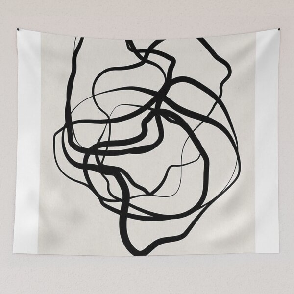 Item preview, Studio Lines Black  designed and sold by Cluretrinity.