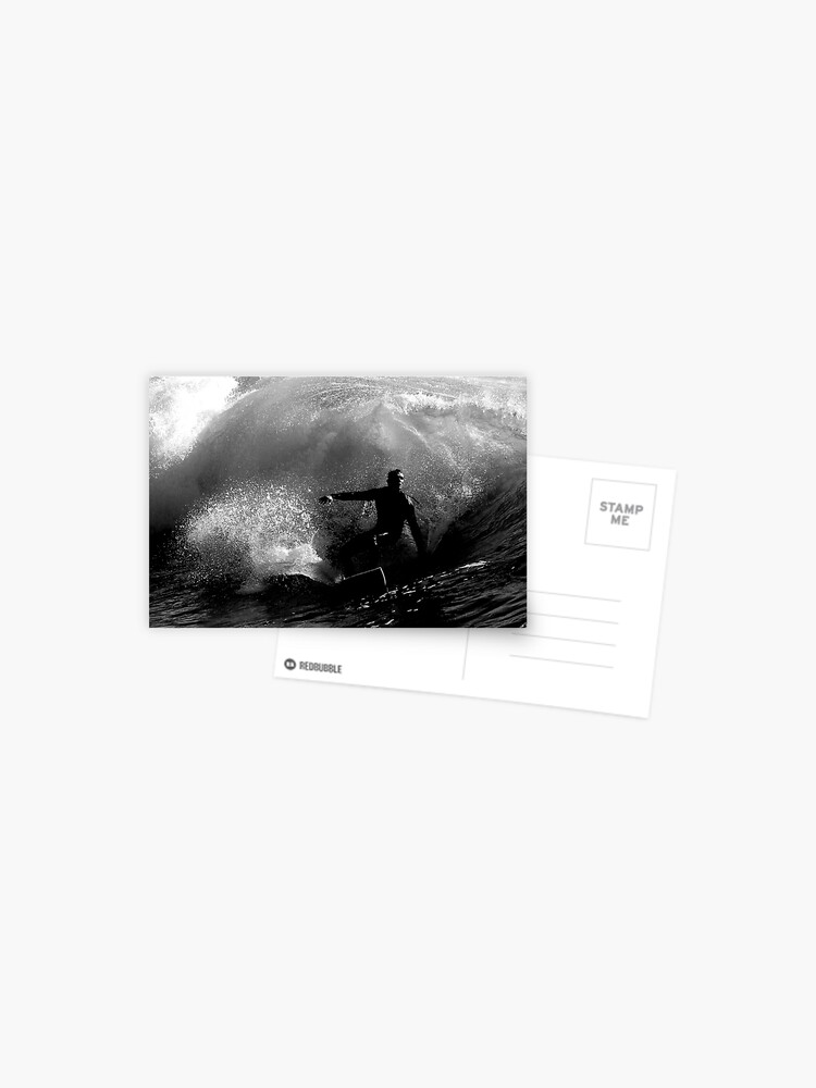 Thumbnail 1 of 2, Postcard, Dawn Surfer #2 designed and sold by theoddshot.