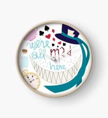 We're All Mad Here Clock