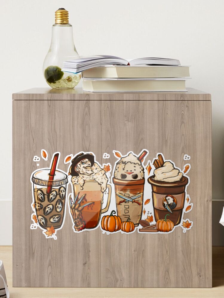 Slasher Iced Coffee Glass W/lid & Straw, Trendy Cute Glass, Horror Cup  Scary Movie Characters Gifts, Fall Gifts for Her, Secret Santa Gifts 