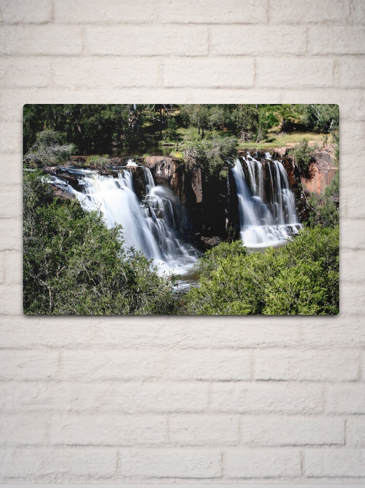 Thumbnail 2 of 4, Metal Print, Tooloom Falls designed and sold by theoddshot.