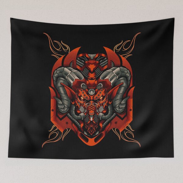 Item preview, Devil Red Fire Goat designed and sold by TajfunX.