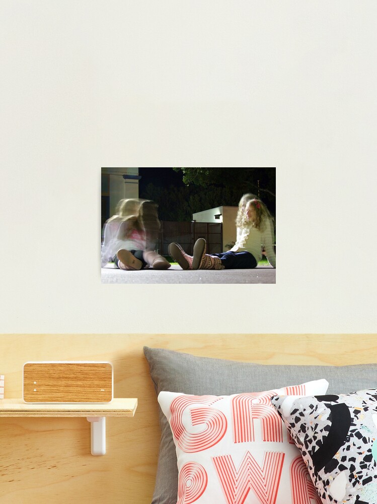Thumbnail 1 of 3, Photographic Print, Girl Talk designed and sold by theoddshot.