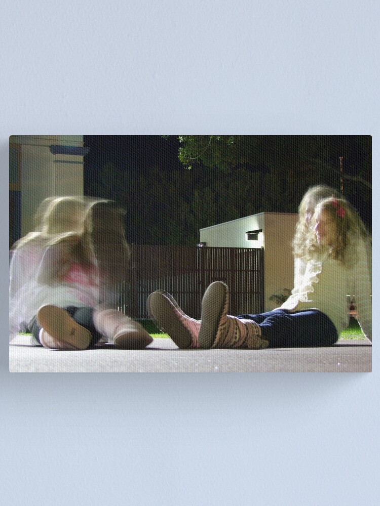 Alternate view of Girl Talk Canvas Print