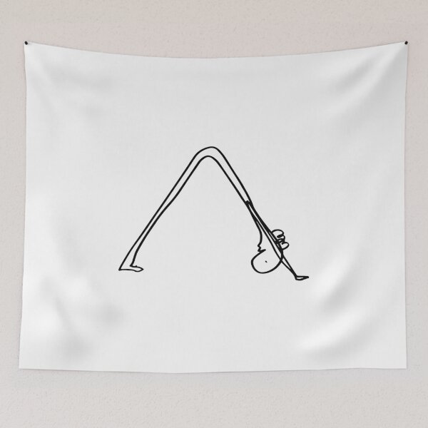 Item preview,  Carp posture. (Adho mukha svanasana) designed and sold by Cristóbal Peña y Lillo.