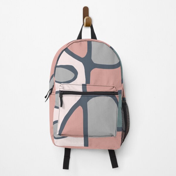 Item preview, Minimalist Pink and Gray Abstract Design designed and sold by NancyMerkle.