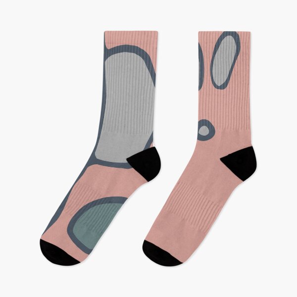 Item preview, Minimalist Pink and Gray Abstract Design designed and sold by NancyMerkle.