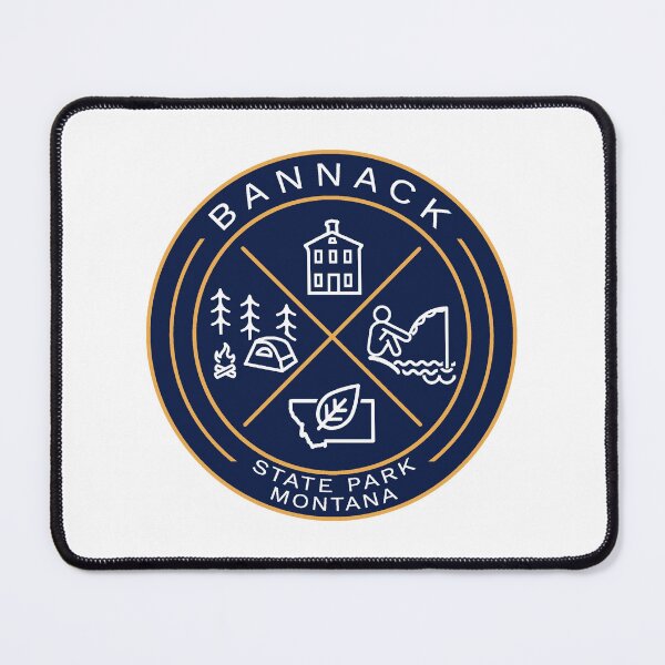 Item preview, Bannack State Park MT Heraldic Logo designed and sold by VanyaKar.