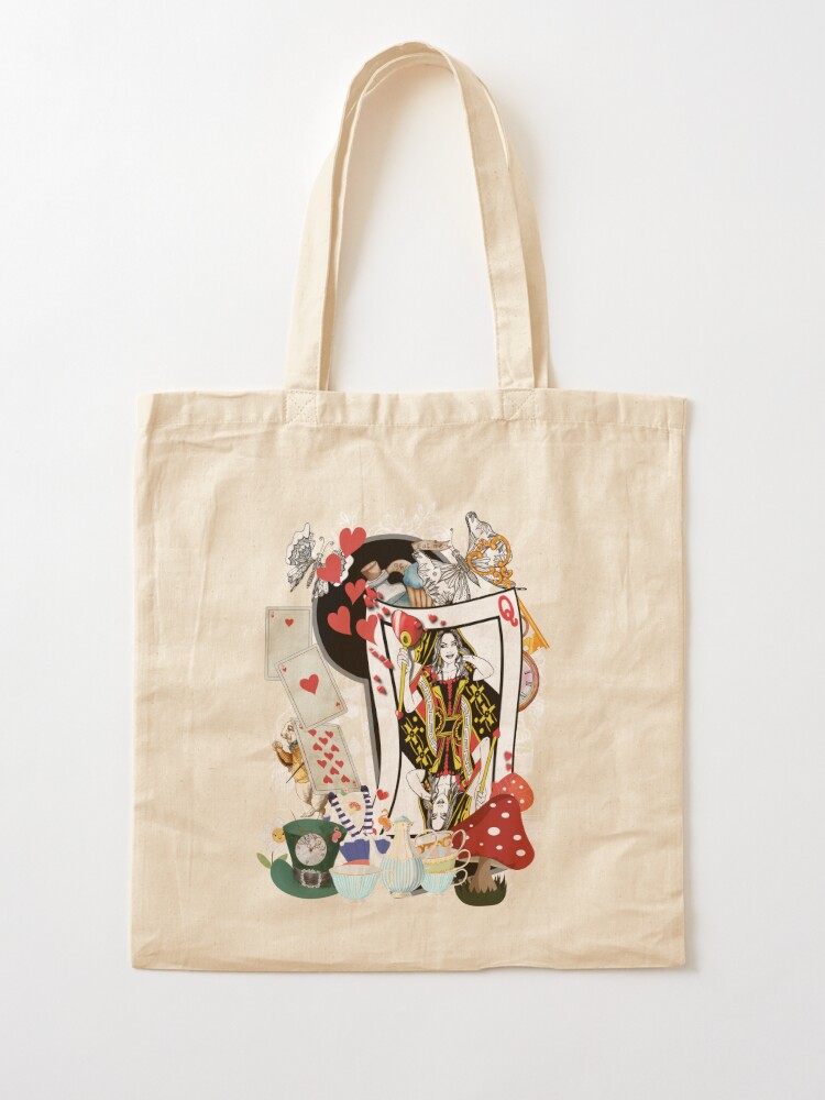 Alice in Wonderland The Queen of Hearts' Eco-Friendly Tote Bag