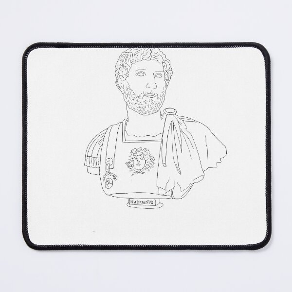 Item preview, Bust of Hadrian designed and sold by jackiesgems.