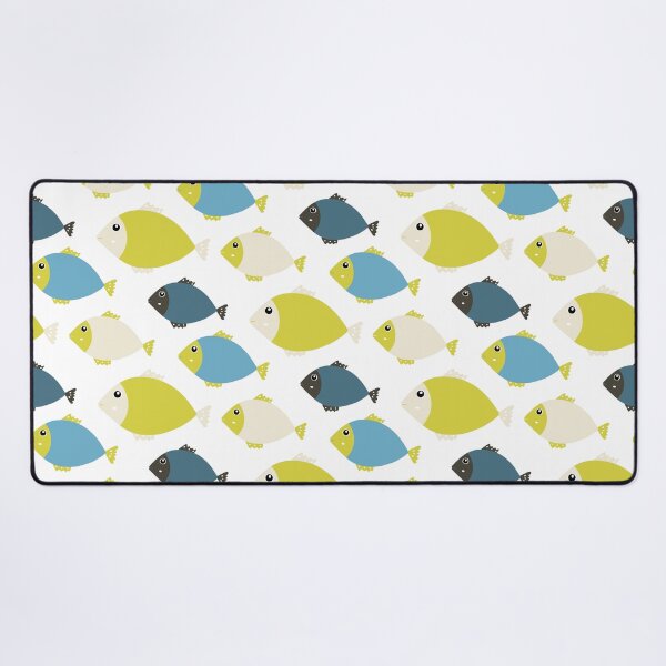 Item preview, Cute cartoon fish pattern designed and sold by Eridanka.
