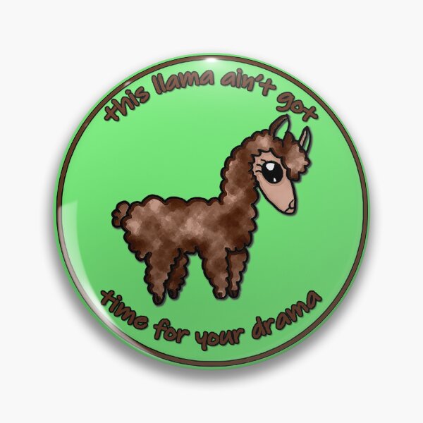Item preview, Drama Llama - brown designed and sold by Craezart.