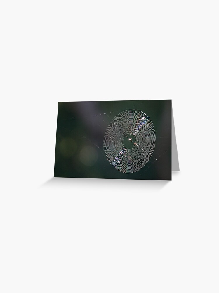 Thumbnail 1 of 2, Greeting Card, The Web designed and sold by theoddshot.
