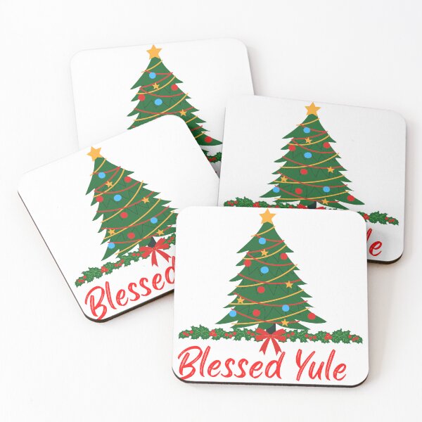 Item preview, Blessed Yule Tree designed and sold by 4ofLikeKind.