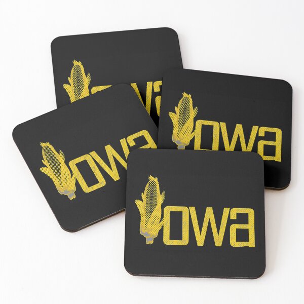 Item preview, Iowa Corn - Iowa font - Iowa yellow - State of Iowa - Iowa Native - corncob popart designed and sold by smooshfaceutd.