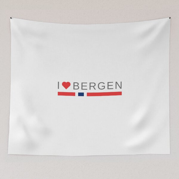 Item preview, I love Bergen Norway designed and sold by tshirtsnorway.