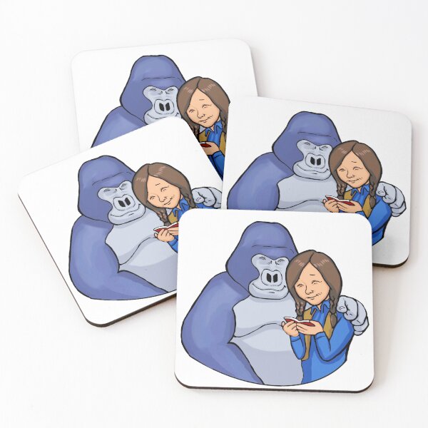 Item preview, Dian Fossey and company designed and sold by GSunrise.
