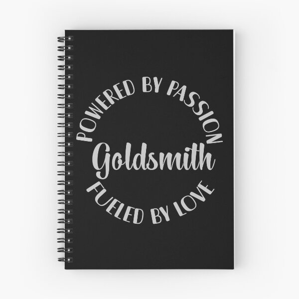 Item preview, Goldsmith powered by passion fueled by love metalsmith gift designed and sold by MetalicBabe.
