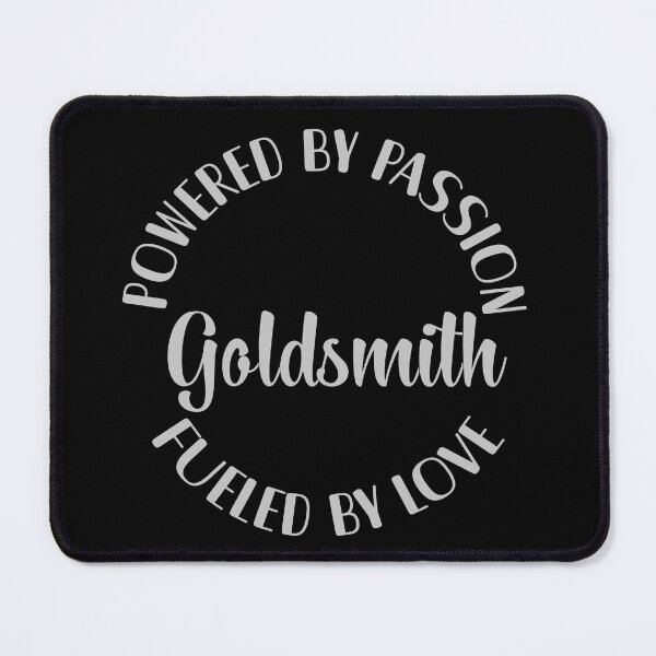 Item preview, Goldsmith powered by passion fueled by love metalsmith gift designed and sold by MetalicBabe.