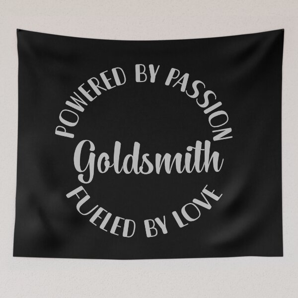 Item preview, Goldsmith powered by passion fueled by love metalsmith gift designed and sold by MetalicBabe.