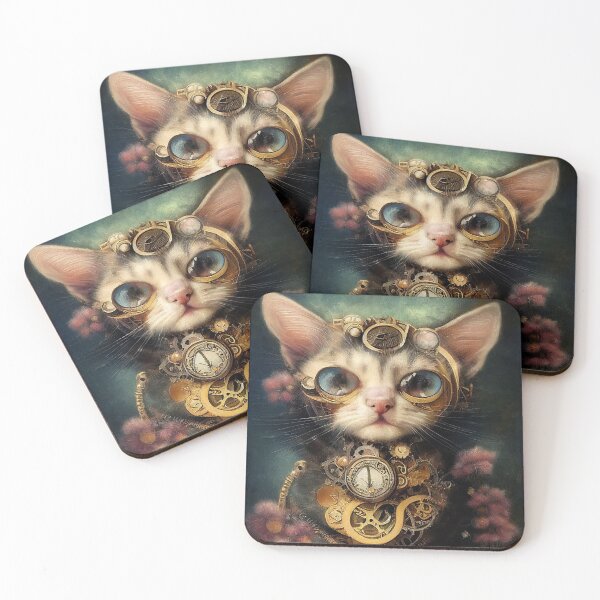 Item preview, Steampunk Kitten designed and sold by Immarcescible.