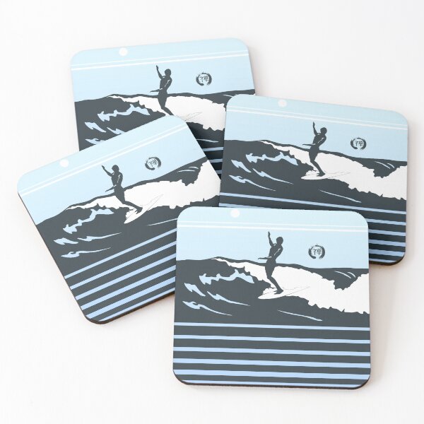 Item preview, Zen And The Art Of Surfing - Blue designed and sold by kernowerno.