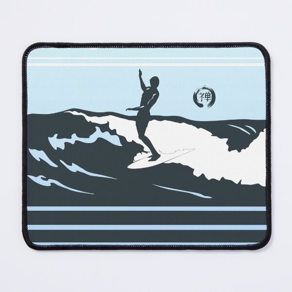 Item preview, Zen And The Art Of Surfing - Blue designed and sold by kernowerno.