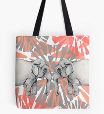 Elephant Mirror Tote Bag