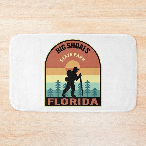 Item preview, Big Shoals State Park Florida Retro Hiking designed and sold by HalpinDesign.