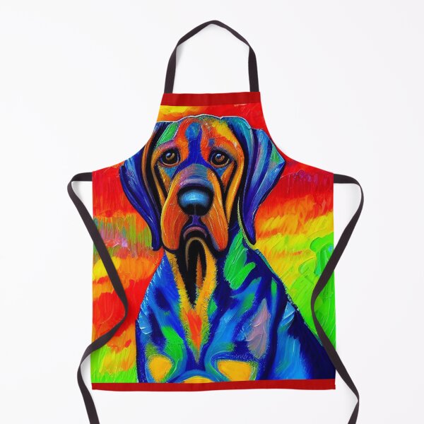 Item preview, Funny Cool Bloodhound Dog Abstract Art designed and sold by Nature's Fancy.