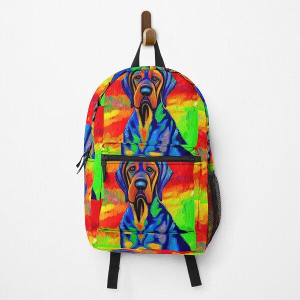 Item preview, Funny Cool Bloodhound Dog Abstract Art designed and sold by Nature's Fancy.