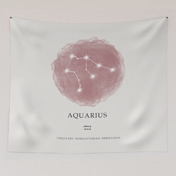 Item preview, Aquarius Zodiac Sign designed and sold by Valeria-Art.