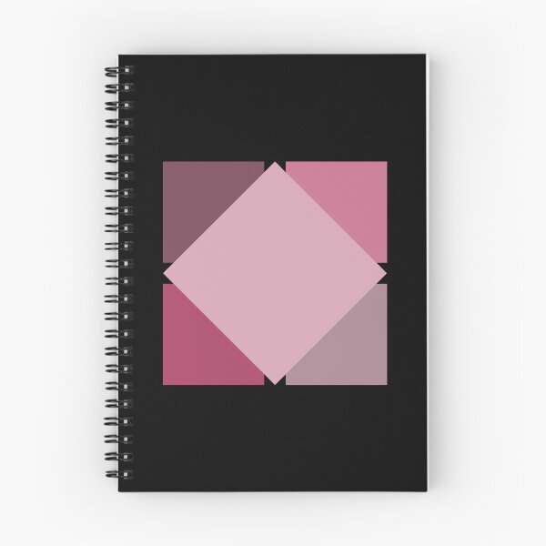 Item preview, Geometric Pink Flower From Squares designed and sold by NinniSilver.
