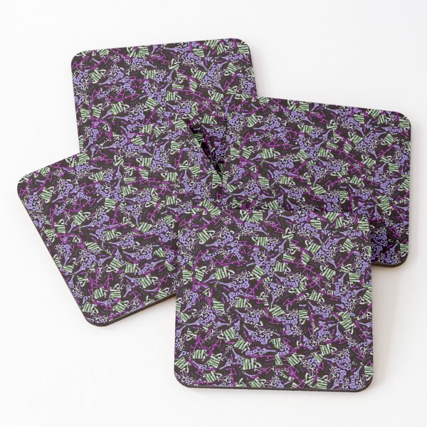 Item preview, Abstract collage random pattern designed and sold by DFLC Prints.