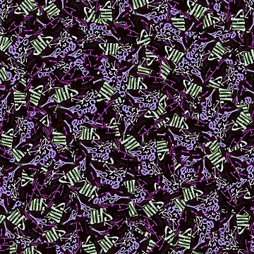 Artwork thumbnail, Abstract collage random pattern by DFLC Prints